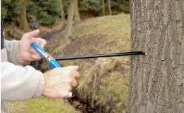 a borer in use